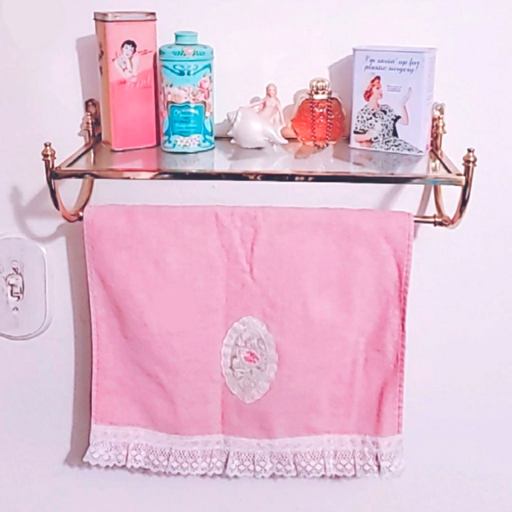 Glass & Brass Shelf